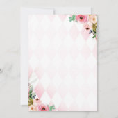 Let's Par-tea Birthday Tea Party Invitation 招待状 (裏面)