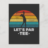 let's par tee ポストカード (正面)
