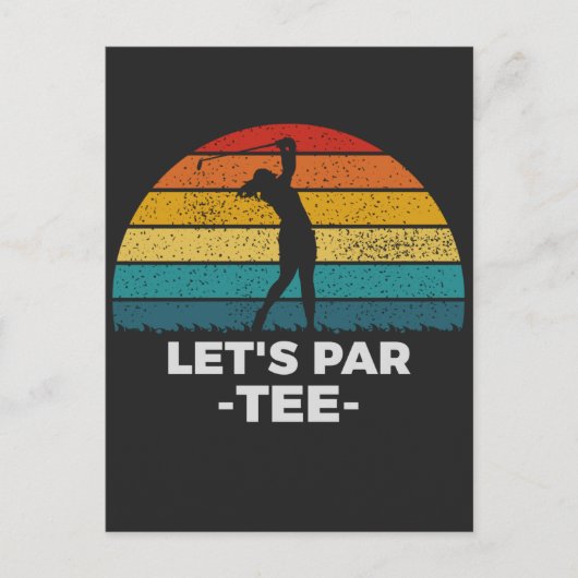 let's par tee ポストカード (正面)