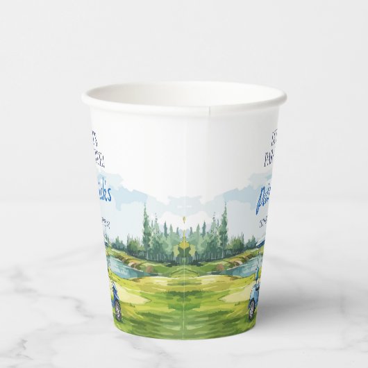 Let's Par-Tee Golf Any Age Birthday 紙コップ (右)