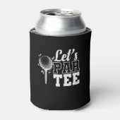 Let's Par Tee Golf Trendsport Abschlag Golfschläge 缶クーラー (缶正面)