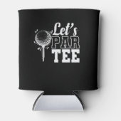Let's Par Tee Golf Trendsport Abschlag Golfschläge 缶クーラー (正面)