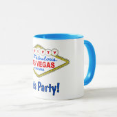 Lets Party 50th Vegas Mug マグカップ (正面右)
