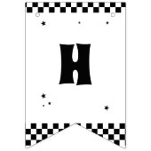 Let's Party Happy Dude Birthday バンティングフラッグ (第2の旗)