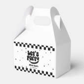 Let's Party Happy Dude Birthday フェイバーボックス (裏面サイド)