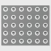 Let's Party Happy Dude Birthday ラッピングペーパー (フラット)