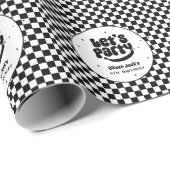 Let's Party Happy Dude Birthday ラッピングペーパー (ロールコーナー)