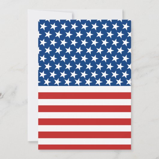 Lets Party Like It's 1776 Funny 4th July Party 招待状 (裏面)