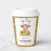 Let's Party Till the Cows Come Home 2nd Birthday 紙コップ (裏面)