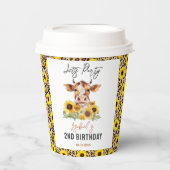 Let's Party Till the Cows Come Home 2nd Birthday 紙コップ (正面)