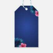 Let's Party - Tropical Birthday Woman ギフトタグ (裏面)