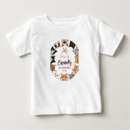 Let's Pawty Cat 5th Birthday | Custom Birthday Kid ベビーTシャツ