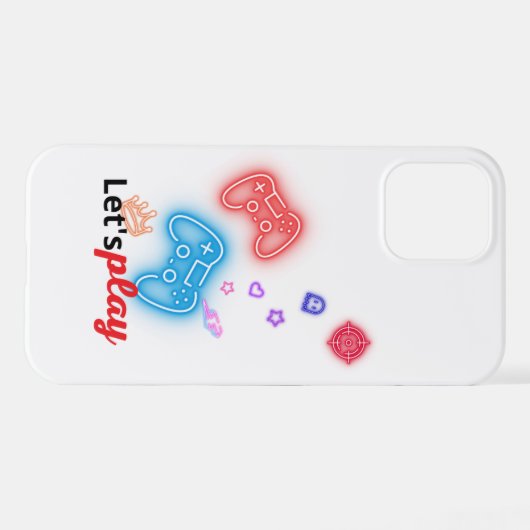 Let's play phone case iPhoneケース (裏面横)