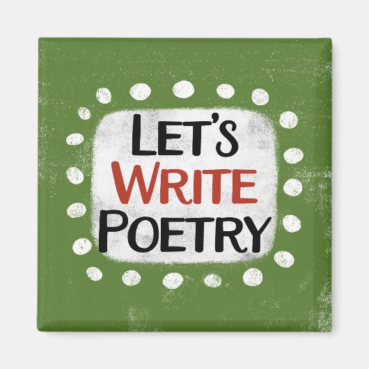 Let's Poetry 書冷凍機マグネット マグネット (正面)