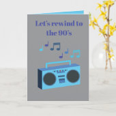 Let's rewind to the 90's カード (黄色い花)