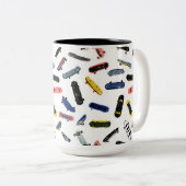 Let's rip it! ツートーンマグカップ (正面右)
