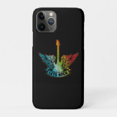 Let's Rock Legend Rock And Roll Music Guitar Case-Mate iPhoneケース (裏)