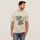 Lets Rock Music Tレックス Tシャツ (正面フル)