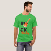 Lets Rockhe Day vintage Tシャツ (正面フル)