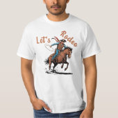 Let's Rodeo, Rodeo Graphic Western Tシャツ (正面)