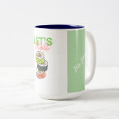 Let's Roll! ツートーンマグカップ (正面右)