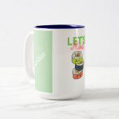 Let's Roll! ツートーンマグカップ (正面左)