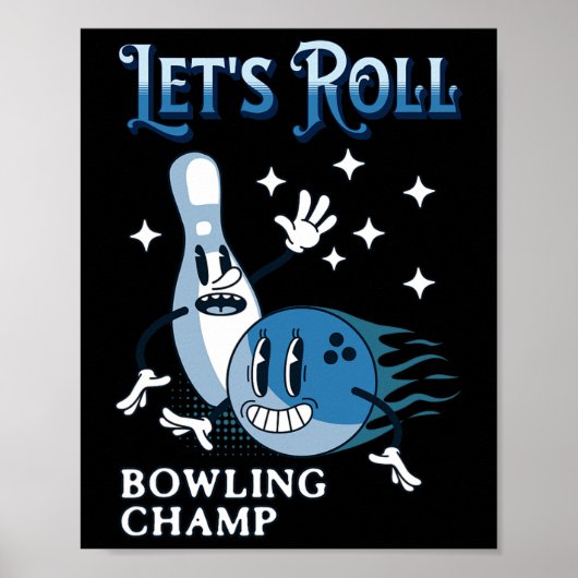 Let's Roll Bowling Champ ポスター (正面)