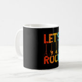 Let's Roll Guitar コーヒーマグカップ (正面左)
