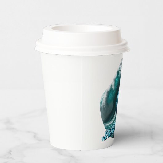 let's save our planet for the future generation 紙コップ (右)