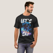 Lets Ski Downhill Skiing Gear Winter Sport Skier G Tシャツ (正面フル)