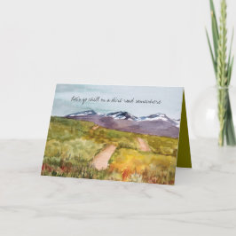 Let's Spend Some Time Together Romantic Desert カード