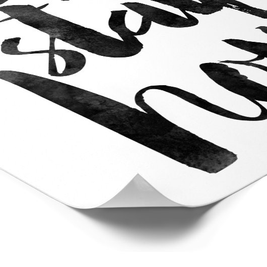 Let's Stay Home ポスター (角)