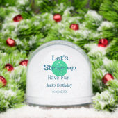 Let's strike up have fun green ball birthday name  (クリスマス)