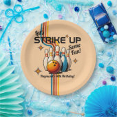 Let's Strike Up Some Fun Bowling Birthday Party ペーパープレート (パーティー)
