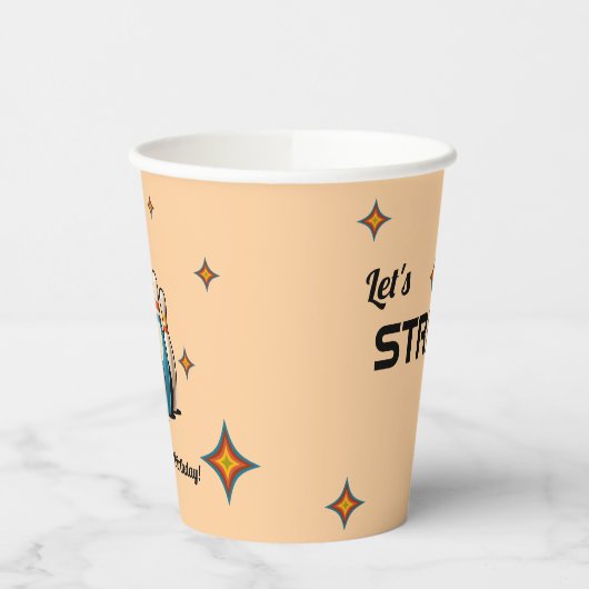 Let's Strike Up Some Fun Bowling Birthday Party 紙コップ (左)