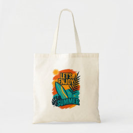 Let's Summer 楽しむ Budget Tote Bag トートバッグ