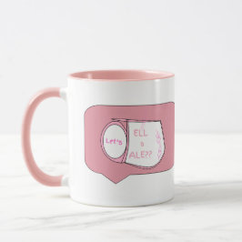 Lets "T"ell A Tale - Tea Cup Design マグカップ