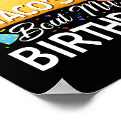 Let's Taco 'About My誕生日Cinco De Mayo Tacos ポスター (角)