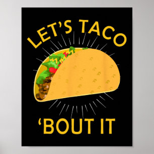 Let's Taco Bour It Shirt - Taco Cinco de Mayo Tee ポスター