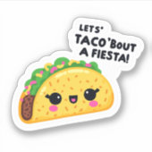 Lets Taco 'Bout a fiesta シール (正面)