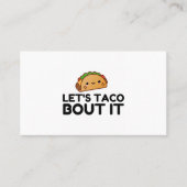 LETS TACO BOUT IT 名刺 (正面)