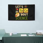 Let's Taco 'Bout Science Pun Tacos 横断幕 (トレードショー)
