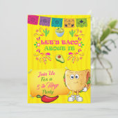 Let's Taco Itパーティの招待状 招待状 (スタンド正面)