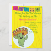 Let's Taco Itパーティの招待状 招待状 (裏面)