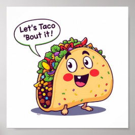 Let's Taco 'It Digital Download - DTF Direct ポスター