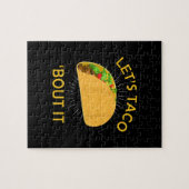 Lets Taco Through It - Taco Cinco De Mayo Gift ジグソーパズル (横)