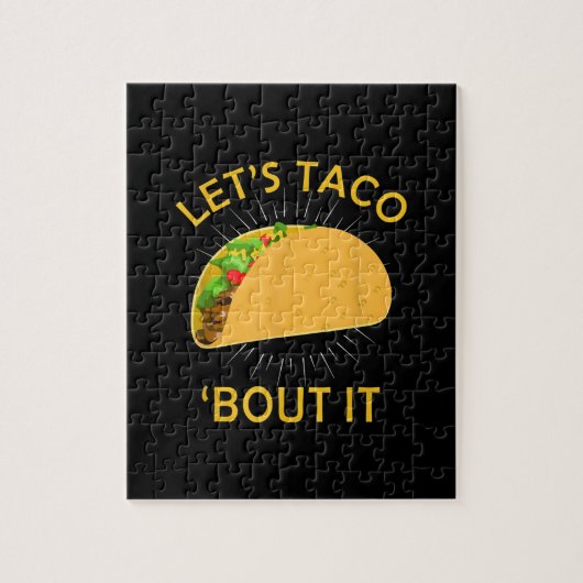 Lets Taco Through It - Taco Cinco De Mayo Gift ジグソーパズル (縦)