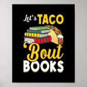 Let's Taco'Boks Books Book Lover Cinco De Mayo ポスター (正面)