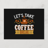 Let's Take a Coffee break ポストカード (正面)