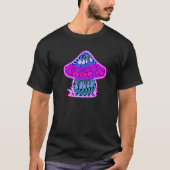 Let's Take A Trip Groovy Psychedelic Retro Mushroo Tシャツ (正面)